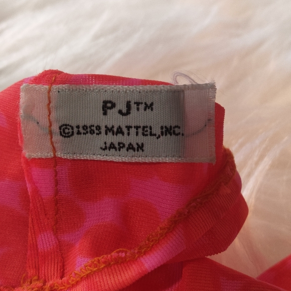 Barbie Talking PJ #1113 Dress Vintage 1969 - Picture 2 of 3